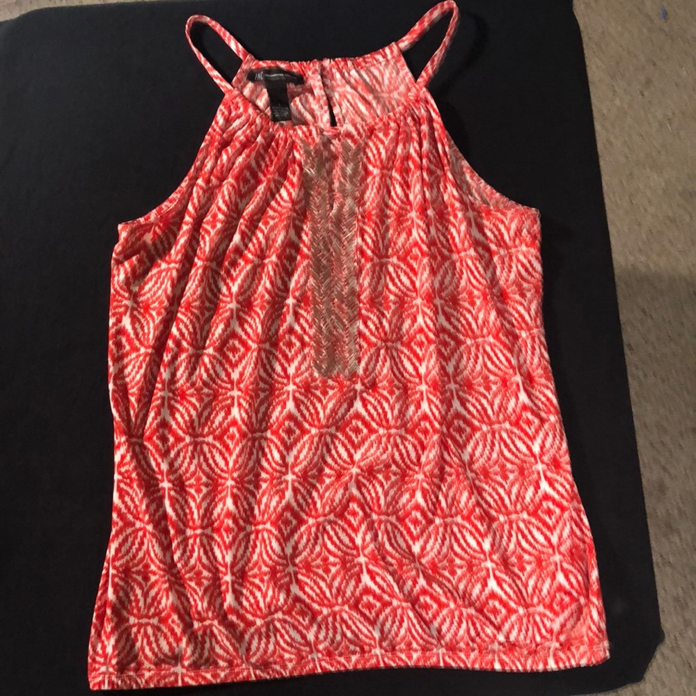 INC summer top with beading